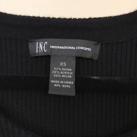 INC Peplum Knit Top - Picture 3 of 3